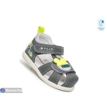 Сандалі дитячі на літо (8 пар р.18-23) сірий  "TOMMY"