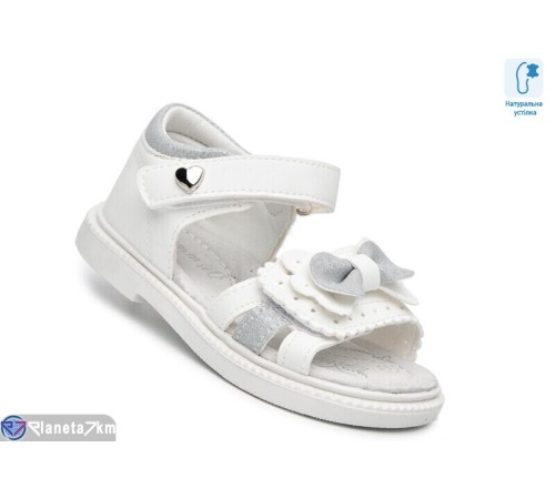 Дитячі босоніжки на літо (8 пар р.23-28) білий  "TOMMY"