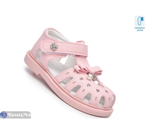 Дитячі босоніжки на літо (8 пар р.23-28) рожевий  "TOMMY"