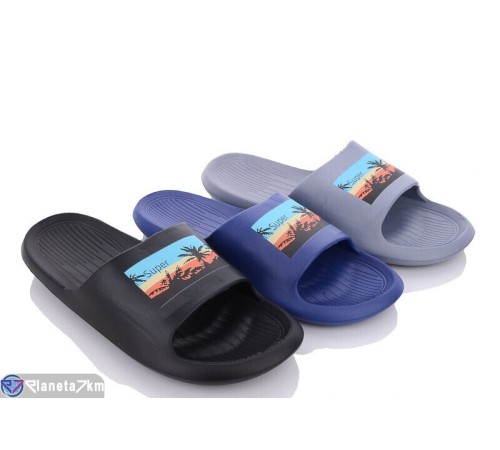 Шлепки чоловічі на літо (12 пар р.40-45) мікс  "IEFTIN"