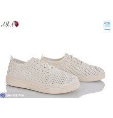 Кросівки жіночі на літо (8 пар р.36-41) бежевий  "Aba"