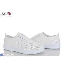 Кросівки жіночі на літо (8 пар р.40-43) білий  "Aba"