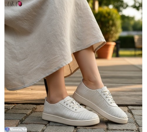 Кросівки жіночі на літо (8 пар р.40-43) бежевий  "Aba"