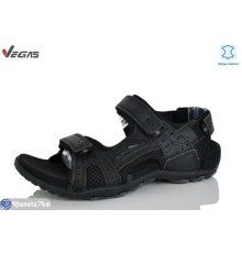 Сандалі чоловічі на літо (8 пар р.41-46) чорний  "Supo-Vegas"