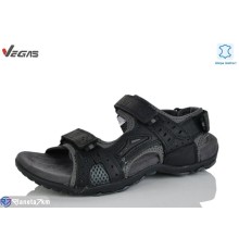 Сандалі чоловічі на літо (8 пар р.41-46) чорний  "Supo-Vegas"