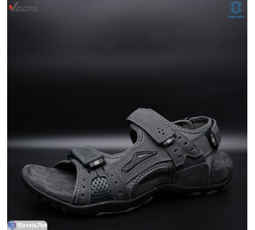 Сандалі чоловічі на літо (8 пар р.41-46) сірий  "Supo-Vegas"