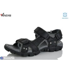 Сандалі чоловічі на літо (8 пар р.41-46) чорний  "Supo-Vegas"