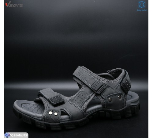 Сандалі чоловічі на літо (8 пар р.41-46) сірий  "Supo-Vegas"