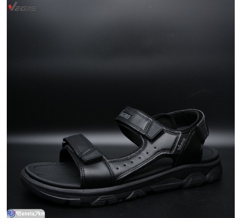 Сандалі чоловічі на літо (8 пар р.41-46) чорний  "Supo-Vegas"