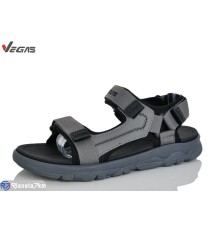 Сандалі чоловічі на літо (8 пар р.41-46) сірий  "Supo-Vegas"