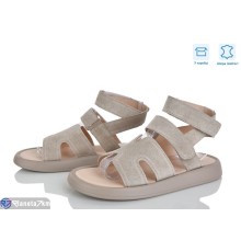 Босоніжки жіночі на літо (6 пар р.36-40) бежевий  "Linda"