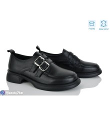 Туфлі жіночі на весну/осінь (6 пар р.36-40) чорний  "Linda"