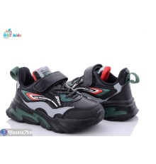 Дитячі кросівки на весну/осінь (8 пар р.27-32) чорний  "BBT"