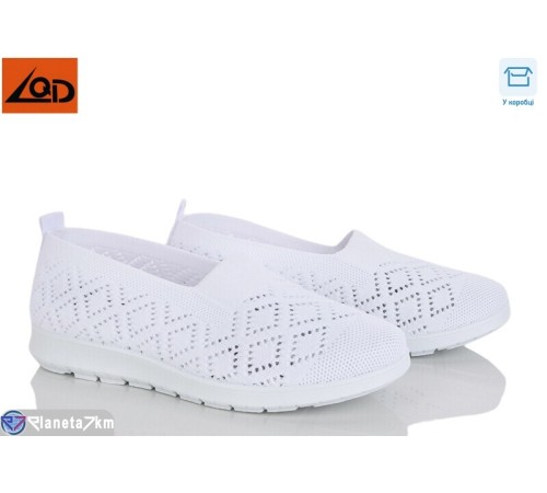 Сліпони жіночі на літо (38 пар р.37-42) білий  "Dolli"