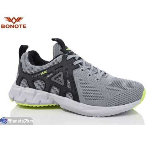 Кросівки чоловічі на весну/осінь (8 пар р.41-46) сірий  "Bonote"