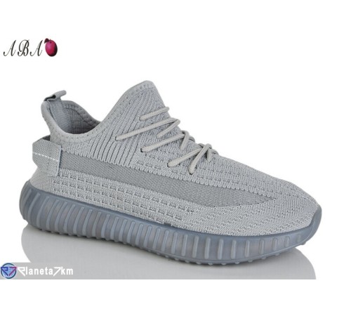 Кросівки жіночі на літо (8 пар р.36-41) сірий  "Aba"