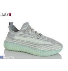 Кросівки жіночі на літо (8 пар р.36-41) зелений  "Aba"