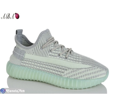 Кросівки жіночі на літо (8 пар р.36-41) зелений  "Aba"