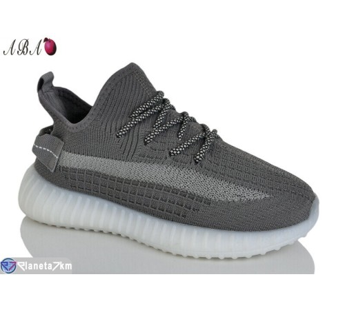 Кросівки жіночі на літо (8 пар р.36-41) сірий  "Aba"