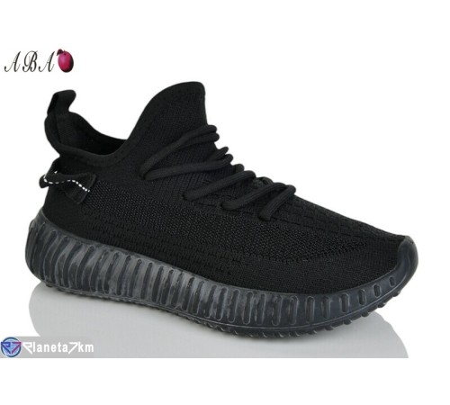 Дитячі кросівки на літо (8 пар р.32-37) чорний  "Aba"