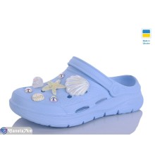 Кроки жіночі на літо (8 пар р.36-41) блакитний  "LOTTOS"