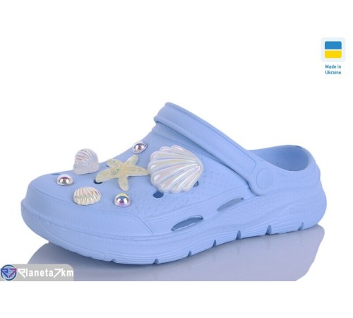 Кроки жіночі на літо (8 пар р.36-41) блакитний  "LOTTOS"