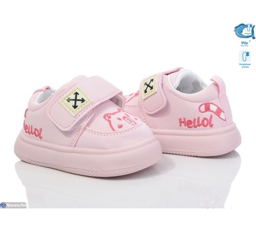 Дитячі кросівки на весну/осінь (8 пар р.18-23) рожевий  "Normashoes"