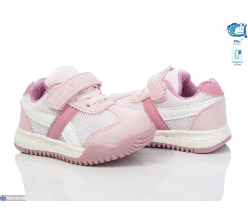 Дитячі кросівки на весну/осінь (8 пар р.21-26) рожевий  "Normashoes"