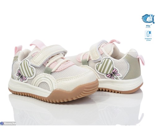 Дитячі кросівки на весну/осінь (8 пар р.21-26) бежевий  "Normashoes"