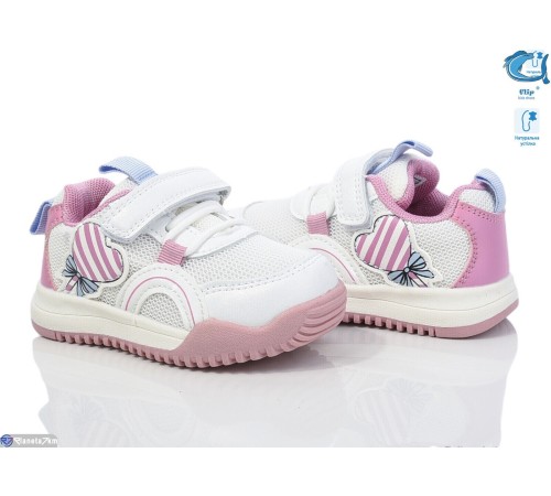 Дитячі кросівки на весну/осінь (8 пар р.21-26) білий  "Normashoes"