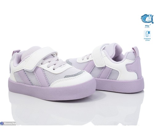 Дитячі кросівки на весну/осінь (8 пар р.23-28) фіолетовий  "Normashoes"