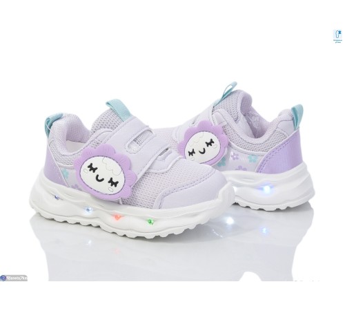 Дитячі кросівки на весну/осінь (8 пар р.21-26) фіолетовий  "Normashoes"