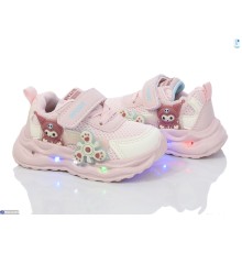 Дитячі кросівки на весну/осінь (8 пар р.21-26) рожевий  "Normashoes"