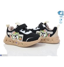 Дитячі кросівки на весну/осінь (10 пар р.22-28) чорний  "Normashoes"