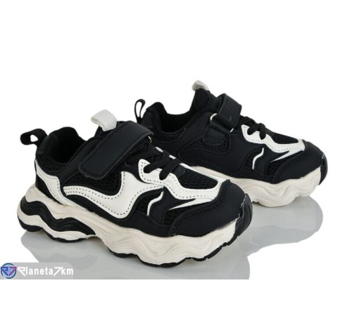 Дитячі кросівки на весну/осінь (8 пар р.26-31) чорний  "Laifakids"