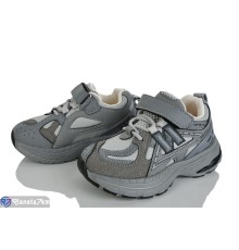 Дитячі кросівки на весну/осінь (8 пар р.26-31) сірий  "Laifakids"