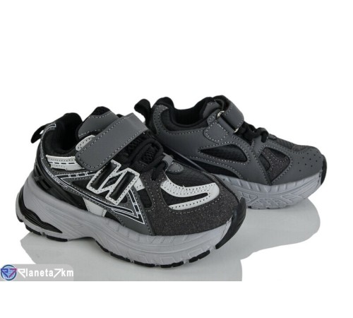 Дитячі кросівки на весну/осінь (8 пар р.26-31) сірий  "Laifakids"