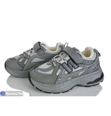 Дитячі кросівки на весну/осінь (8 пар р.32-37) сірий  "Laifakids"