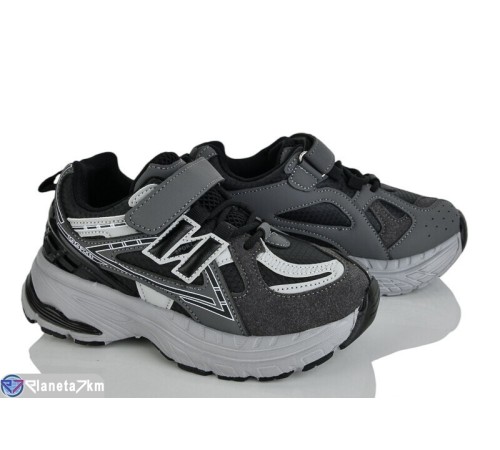 Дитячі кросівки на весну/осінь (8 пар р.32-37) сірий  "Laifakids"