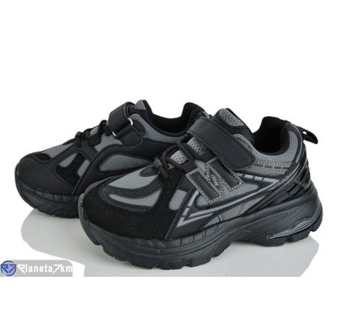 Дитячі кросівки на весну/осінь (8 пар р.32-37) чорний  "Laifakids"