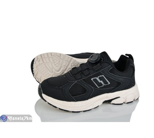 Дитячі кросівки на весну/осінь (8 пар р.32-37) чорний  "Laifakids"