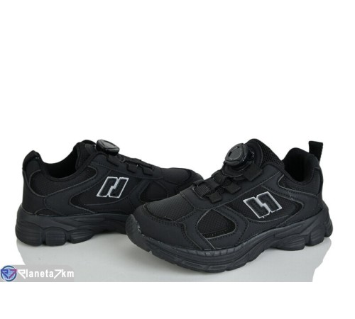 Дитячі кросівки на весну/осінь (8 пар р.32-37) чорний  "Laifakids"