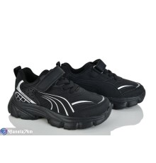 Дитячі кросівки на весну/осінь (8 пар р.31-36) чорний  "Laifakids"