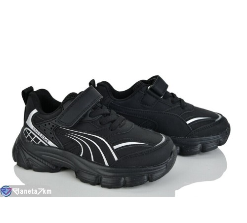 Дитячі кросівки на весну/осінь (8 пар р.31-36) чорний  "Laifakids"