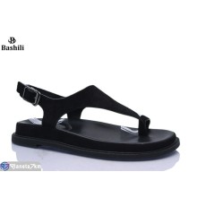 Босоніжки жіночі на літо (6 пар р.36-41) чорний  "Башили"