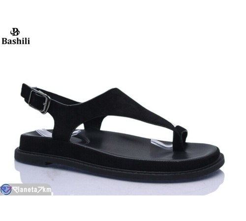 Босоніжки жіночі на літо (6 пар р.36-41) чорний  "Башили"