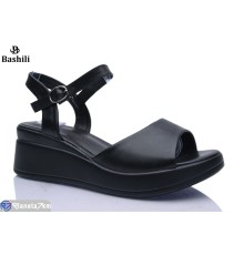 Босоніжки жіночі на літо (6 пар р.36-41) чорний  "Башили"