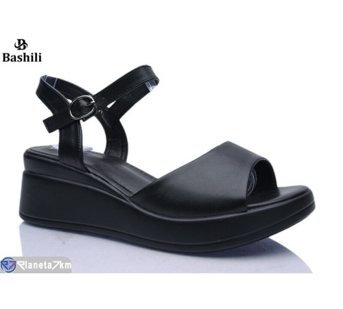 Босоніжки жіночі на літо (6 пар р.36-41) чорний  "Башили"