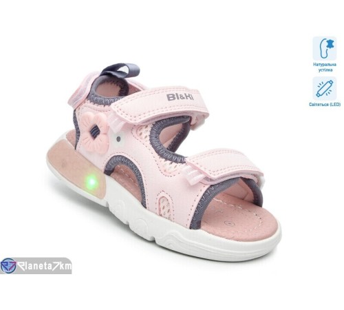 Дитячі босоніжки на літо (8 пар р.23-28) рожевий  "TOMMY"