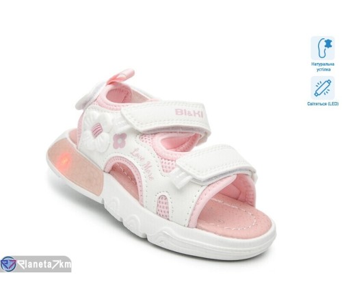 Дитячі босоніжки на літо (8 пар р.23-28) білий  "TOMMY"